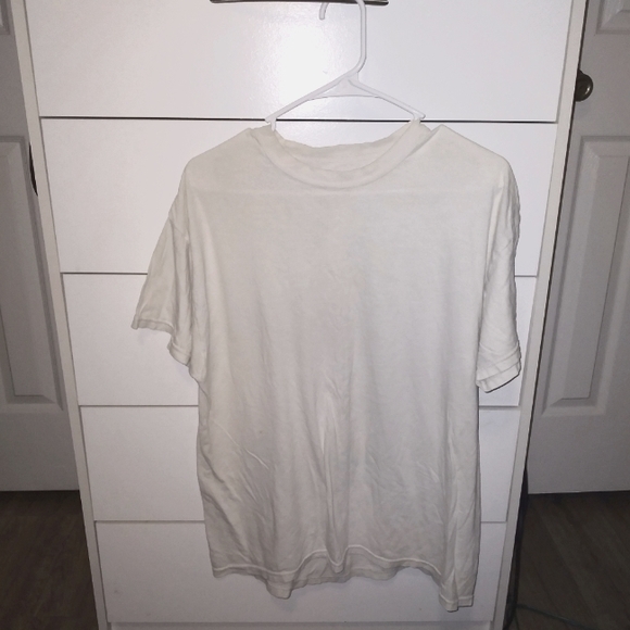 Champion Plain Off-White T-Shirt - Men's Large (Unisex) GUC - Picture 1 of 4
